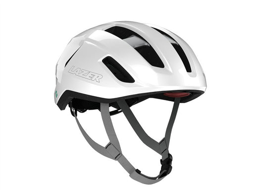Kask szosowy LAZER SPHERE KINETICORE biały/srebrny