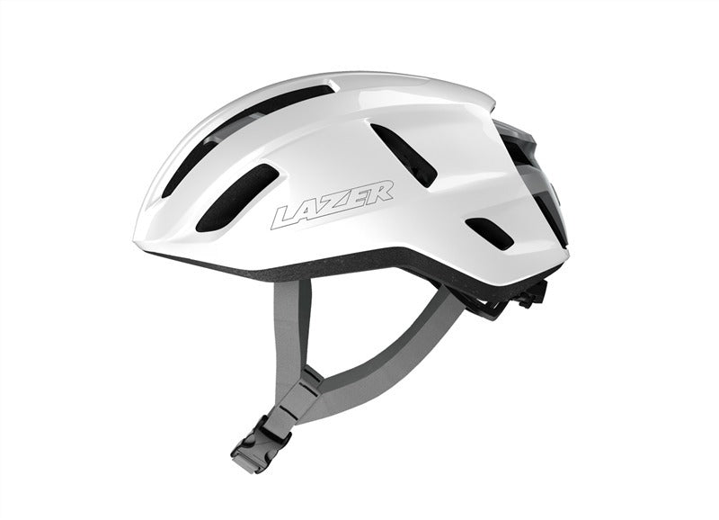Kask szosowy LAZER SPHERE KINETICORE biały/srebrny