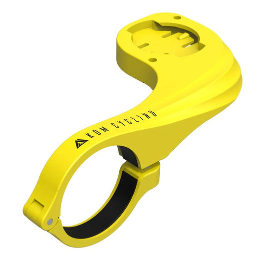 Handlebar holder for GPS WAHOO KOM CYCLING Yellow