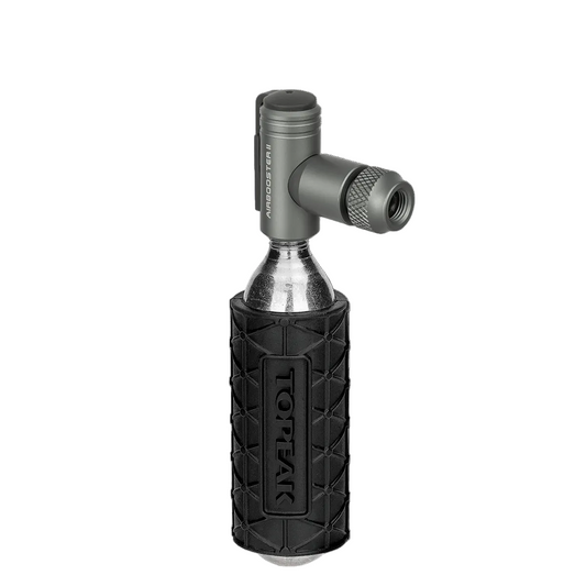 TOPEAK AIRBOOSTER II CO2 Percutor + 16g gwintowany nabój CO2 (x1)