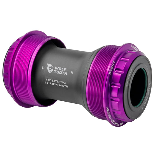 Zewnętrzny mechanizm korbowy WOLFTOOTH T47 24 mm Ultraviolet Purple