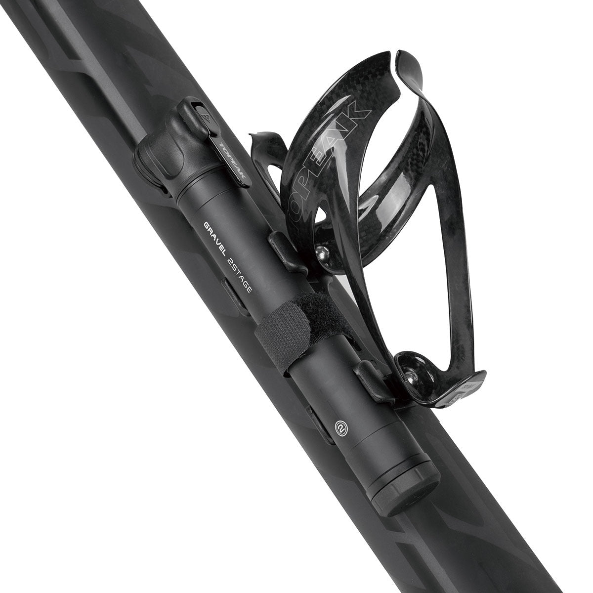TOPEAK GRAVEL 2STAGE Hand Pump Black
