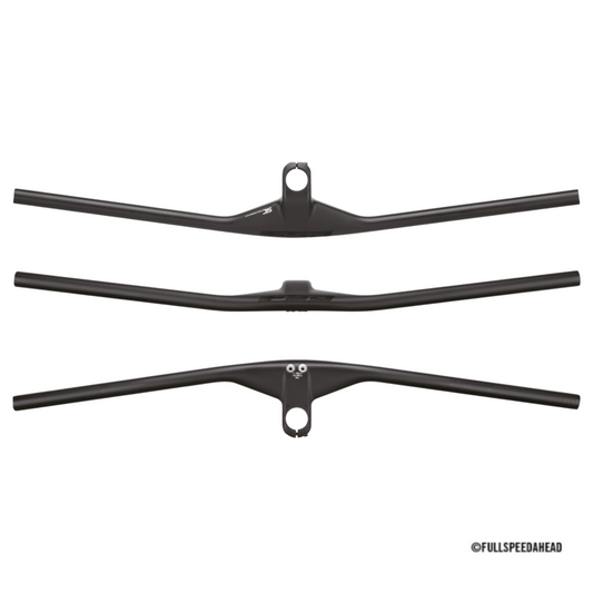 Zintegrowana kierownica FSA NS SIC Flat Carbon 60mm x 760mm Carbon