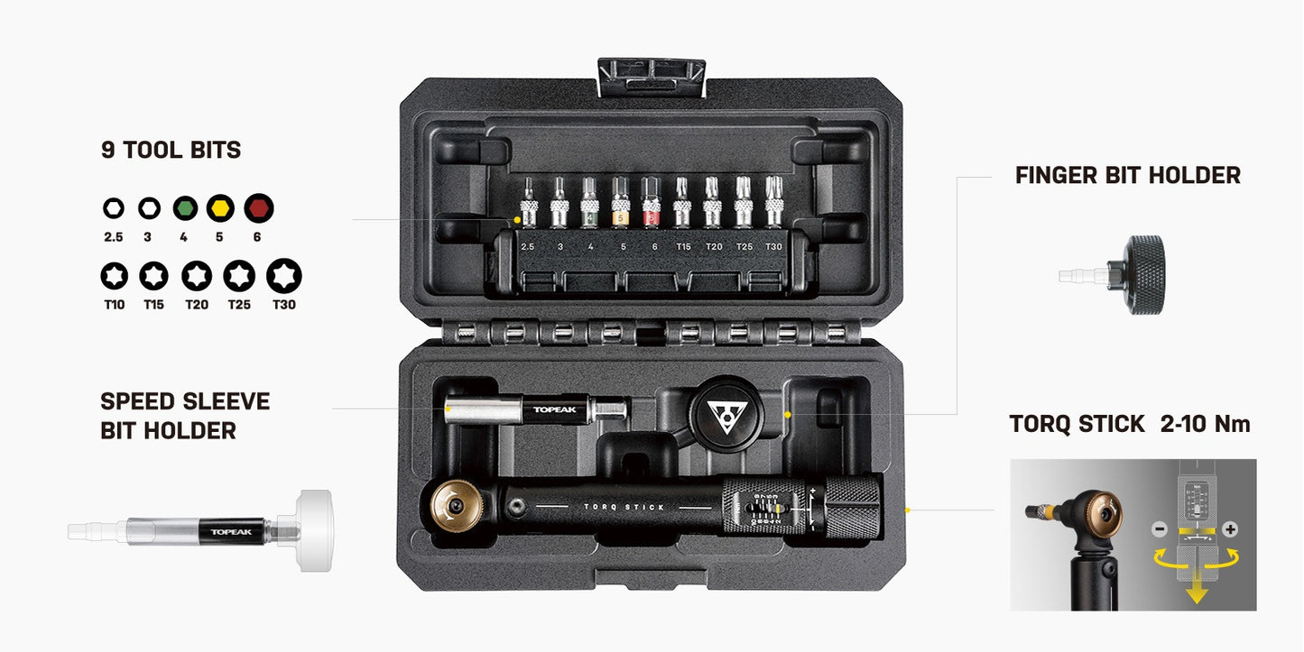Klucz dynamometryczny Torq TOPEAK STICK PRO (2-10 Nm)