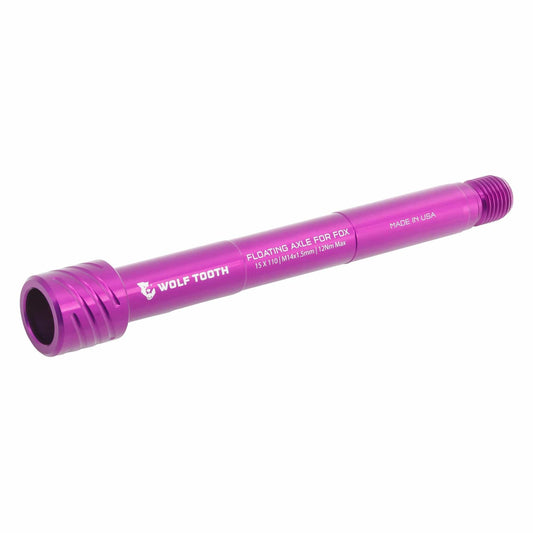 Front Wheel Axle WOLF TOOTH for FOX Fork 36/38 15x110 mm Boost Violet