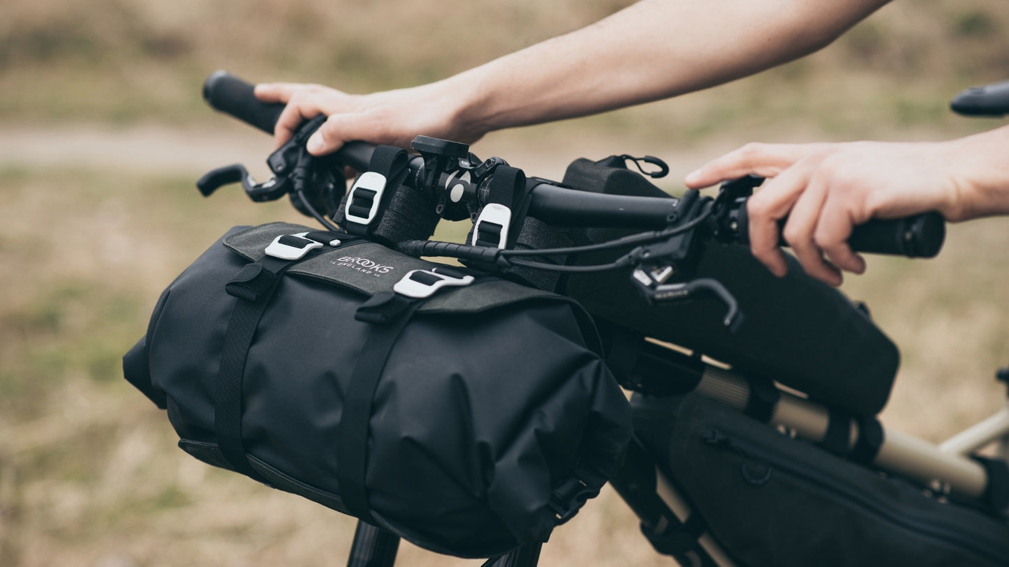 Handlebar bag BROOKS SCAPE ROLL Green