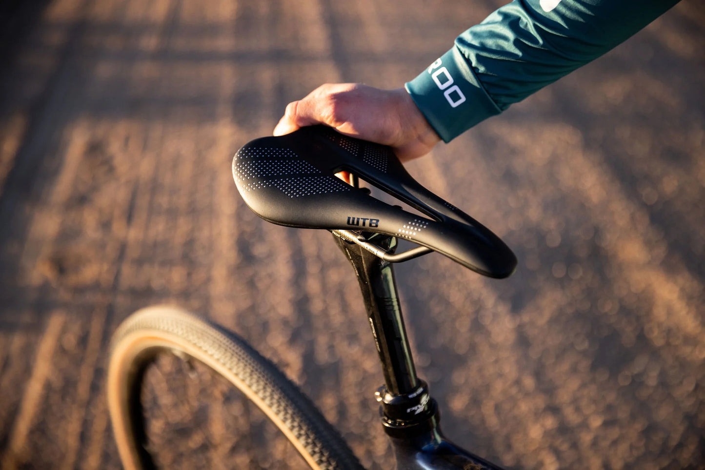 WTB GRAVELIER 140mm Carbon Rails Black Saddle