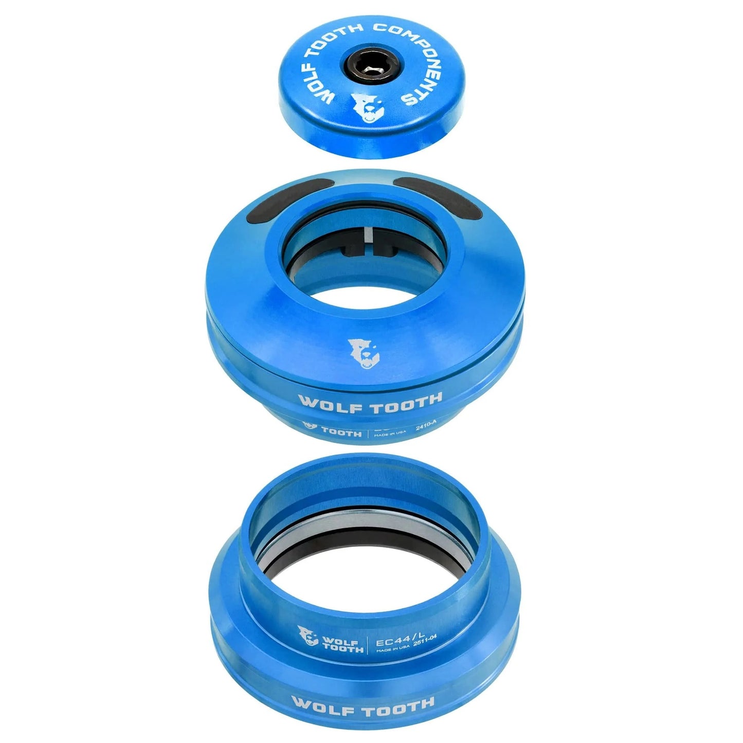 Półzintegrowany zestaw słuchawkowy WOLF TOOTH EC44 Blue