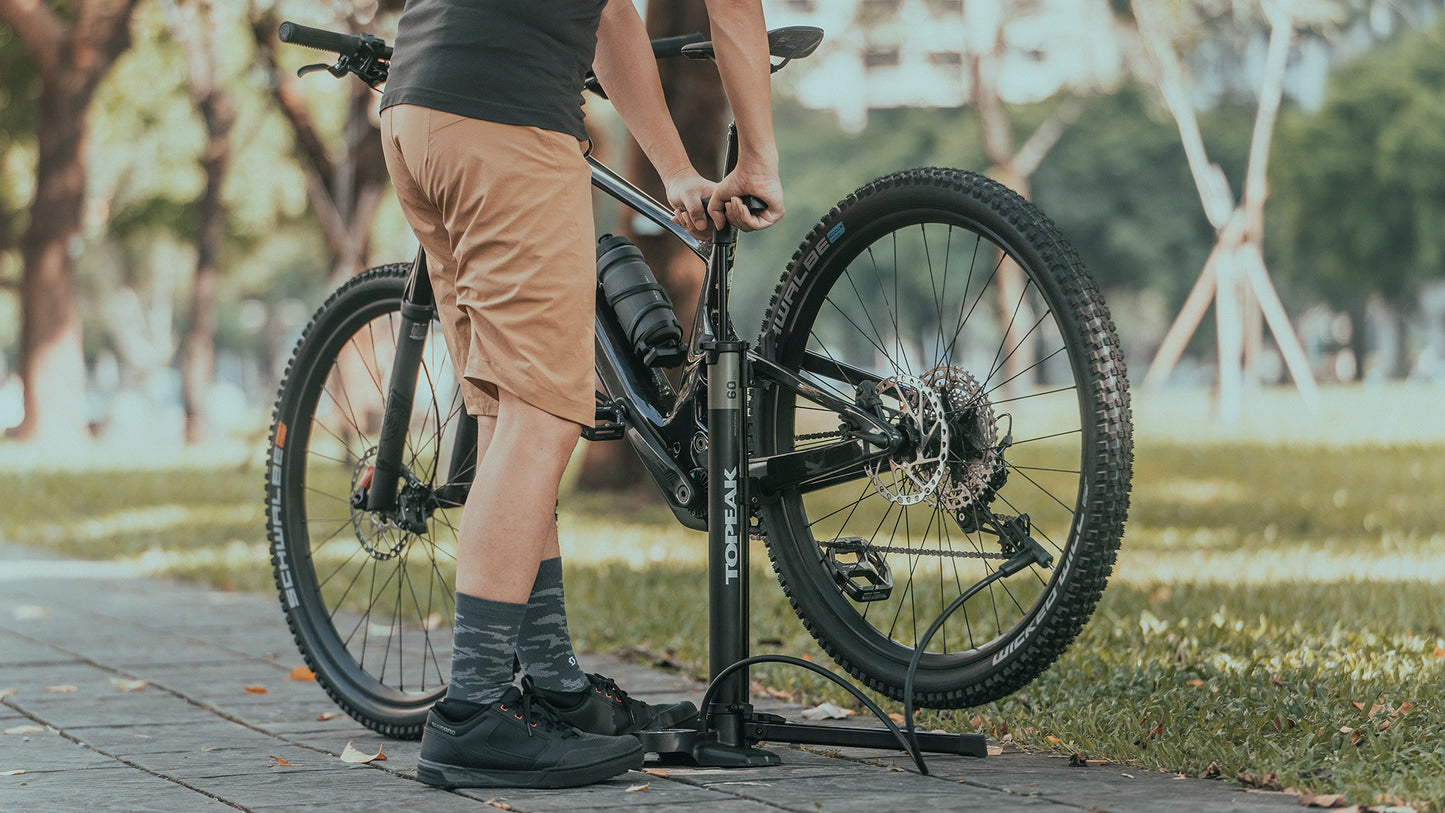 Pompka do stóp TOPEAK JOE BLOW MOUTAIN EX czarna