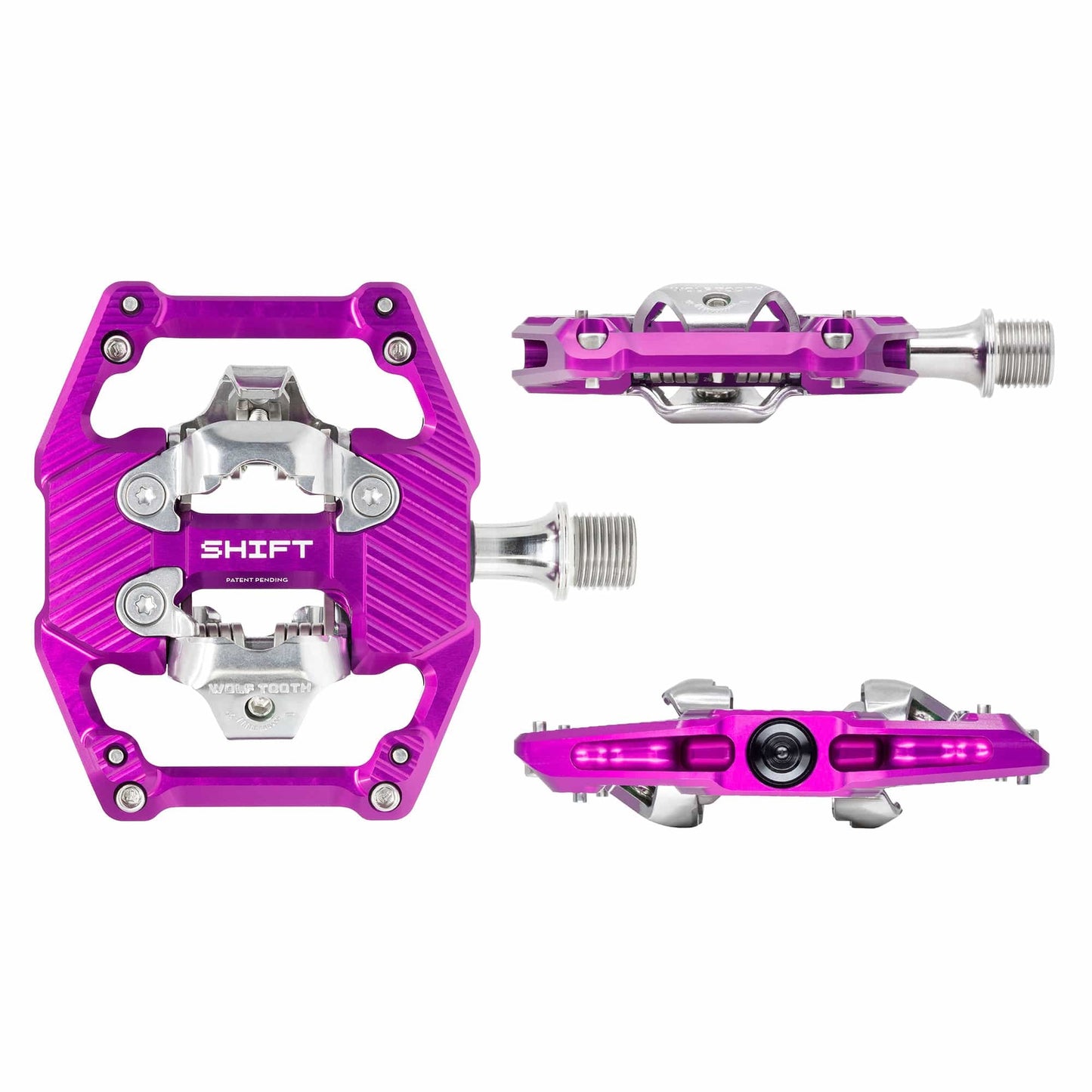 WOLF TOOTH GRAVITY CLIPLESS Violet pedals