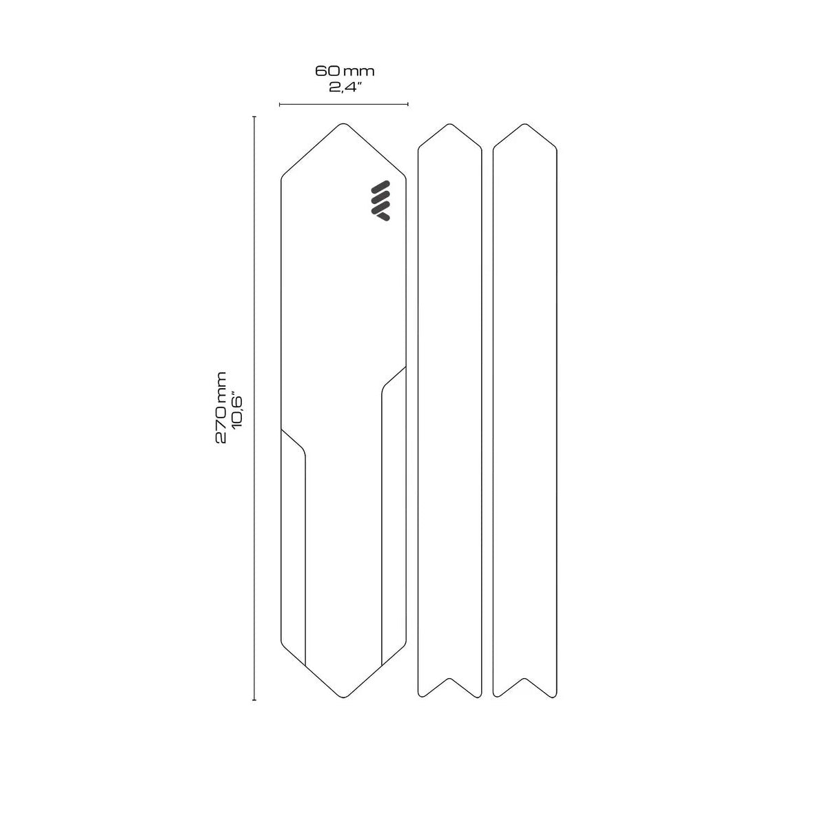 Adhesive protection for ALL MOUNTAIN STYLE Maze bases/winches