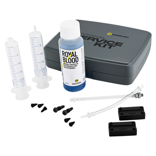 MAGURA CORE bleeder kit (with mineral oil) for hydraulic brakes.