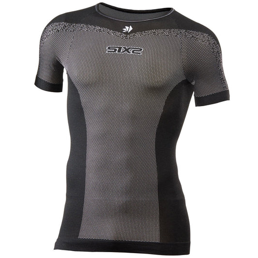 SIXS TS1L BT Bielizna z krótkim rękawem Carbon Black