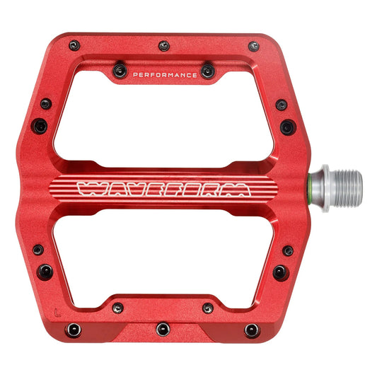 WOLF TOOTH WAVEFORM PERFORMANCE Flat Pedals - Red