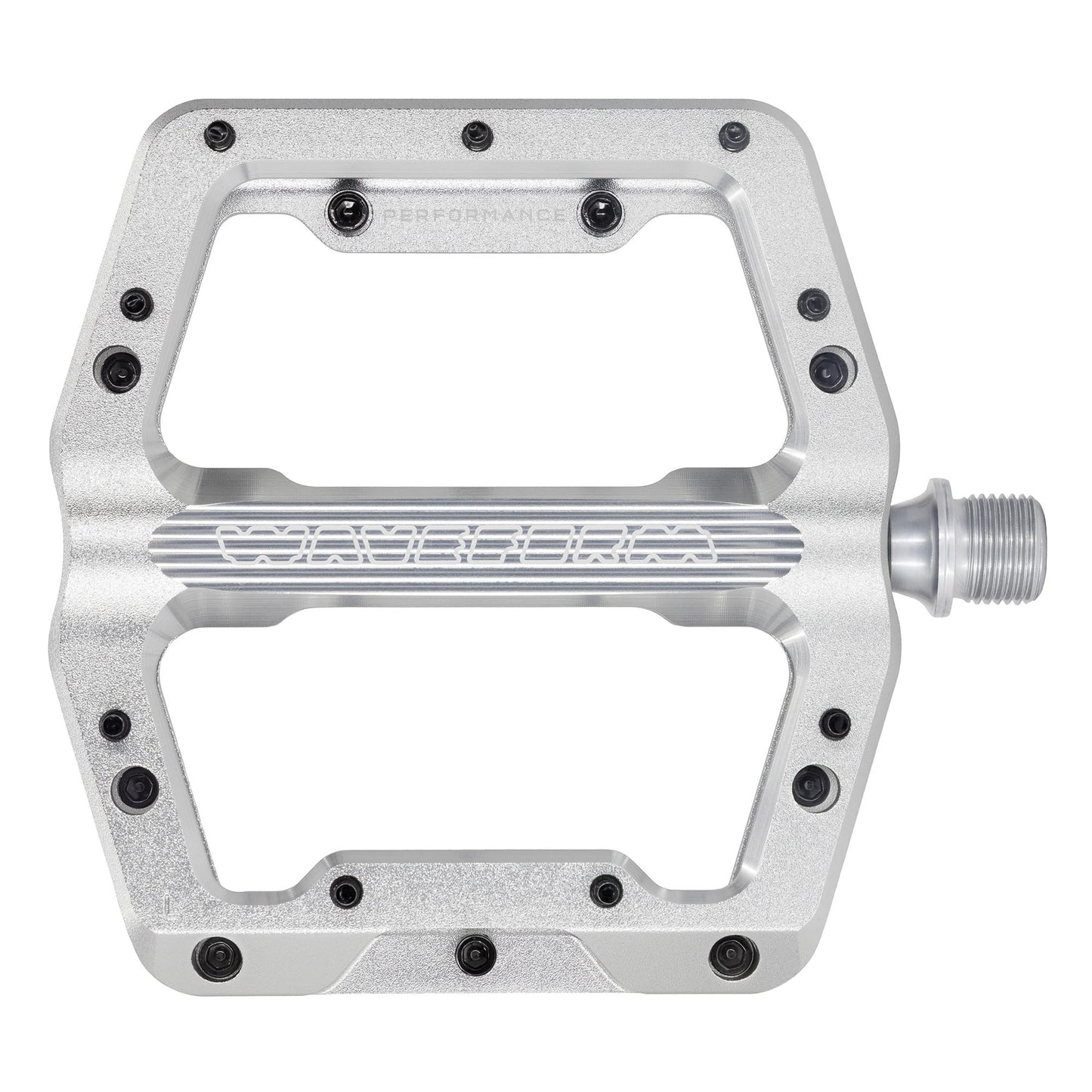 WOLF TOOTH WAVEFORM PERFORMANCE Flat Pedals, Silver