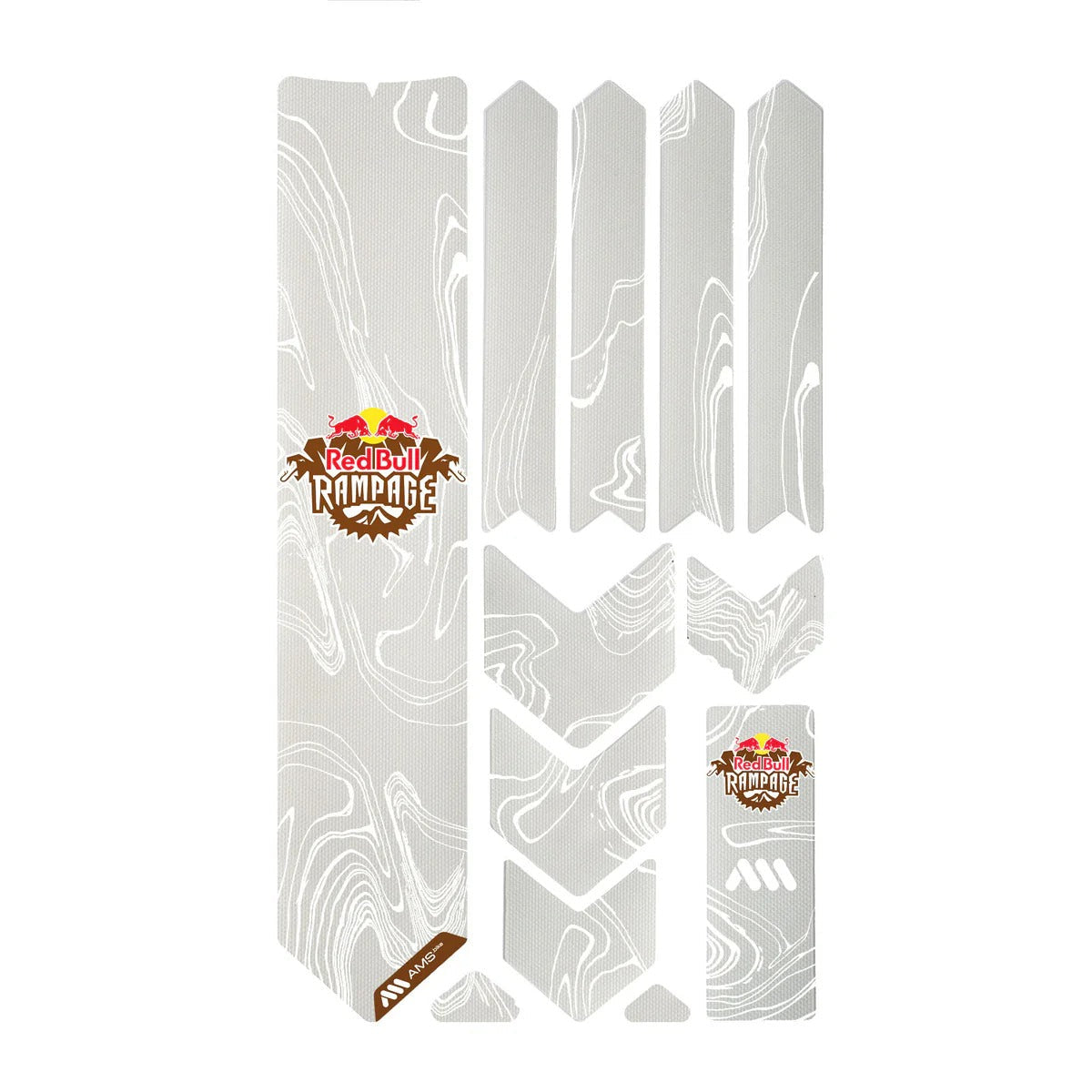 Adhesive Frame Protector ALL MOUNTAIN STYLE EXTRA Red Bull Rampage Ridgeline White
