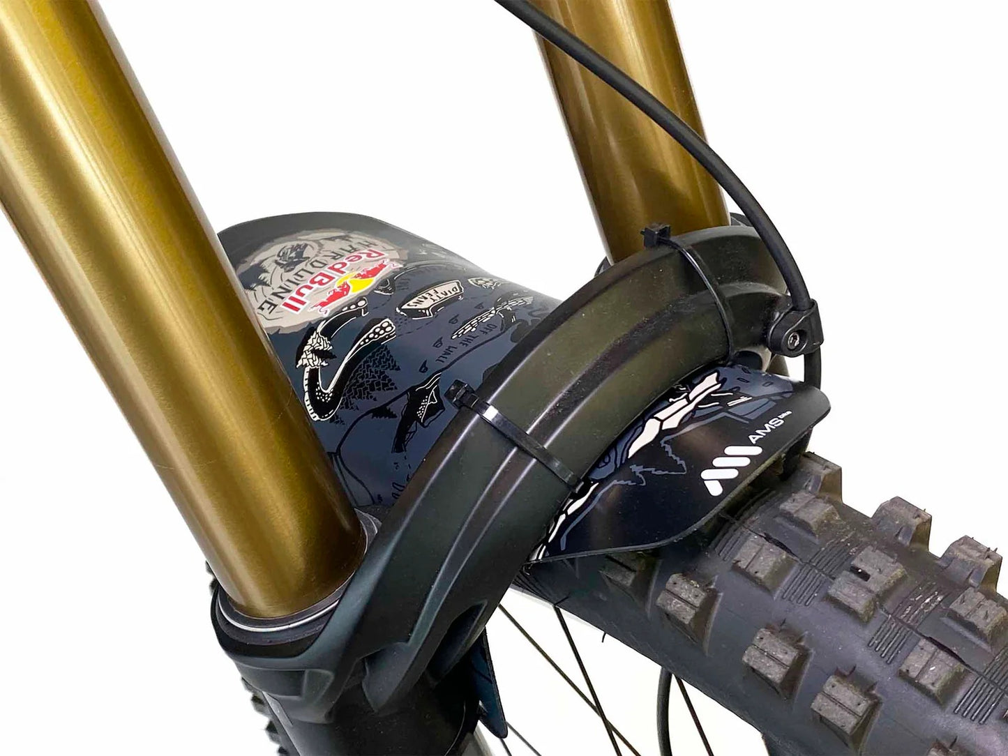 ALL MOUNTAIN STYLE Mudguard Red Bull Hardline