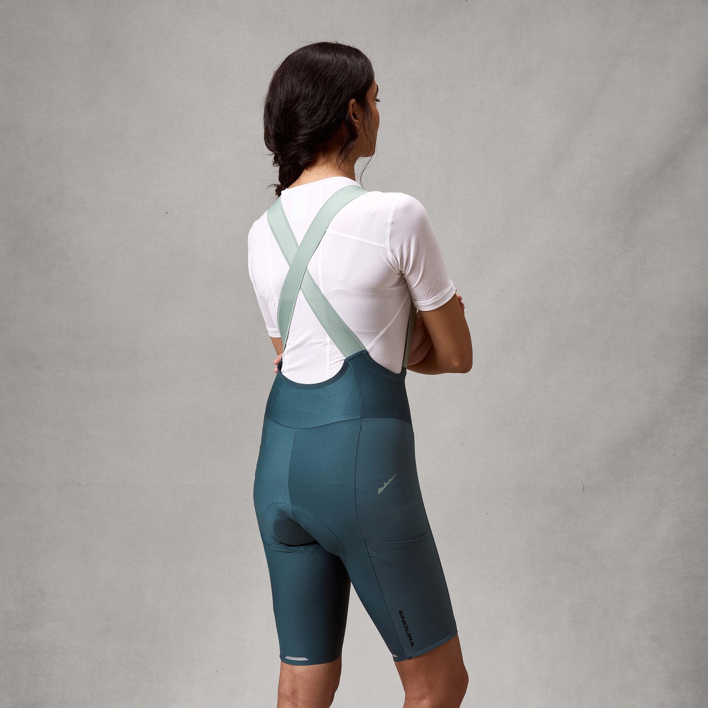 ENDURA ALLTRACK RIDE Women's Teal Bibtights Short