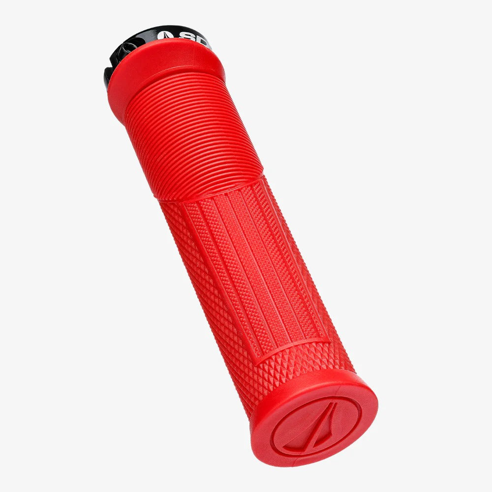 Uchwyty SDG OPEN CORE THRICE 136 mm czerwone