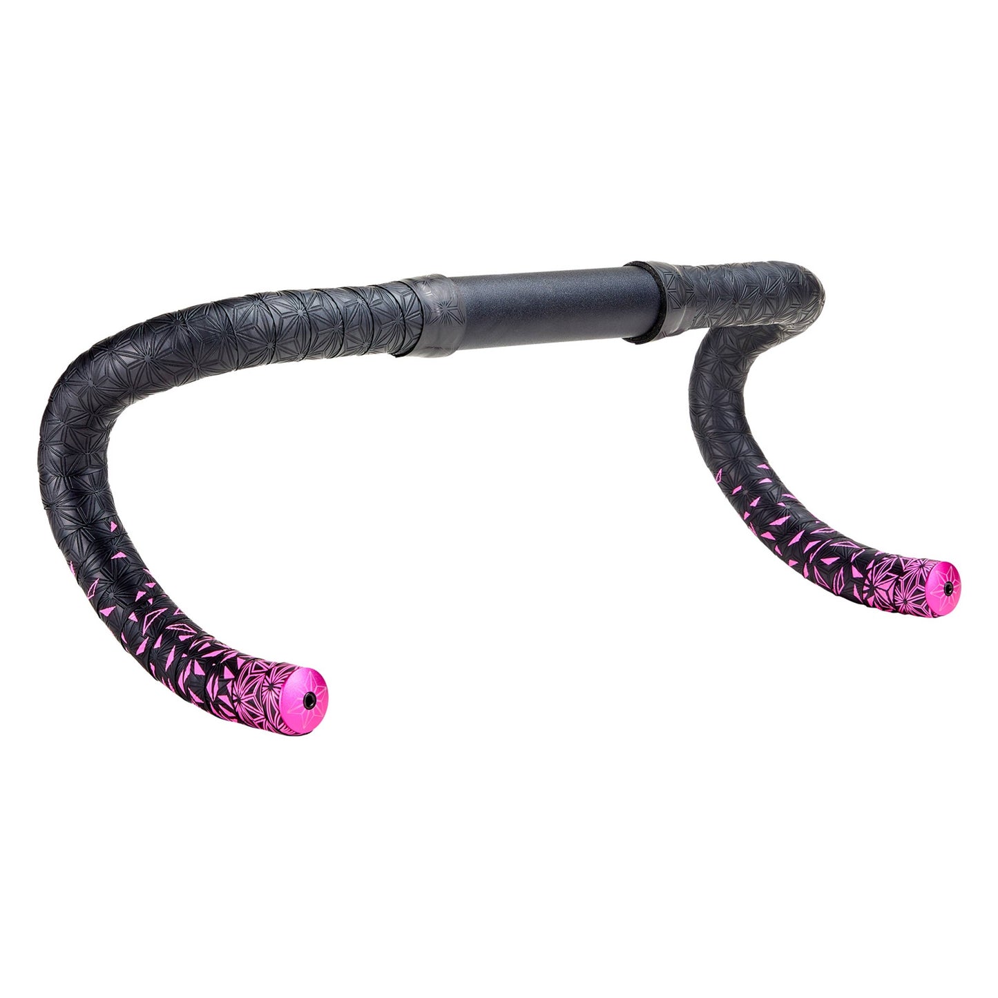 SUPACAZ SUPER STICKY KUSH STAR FADE Handlebar Tape, Black/Pink