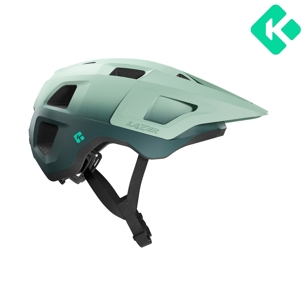 Kask MTB LAZER FINCH KINTEICORE Mint Green Matt