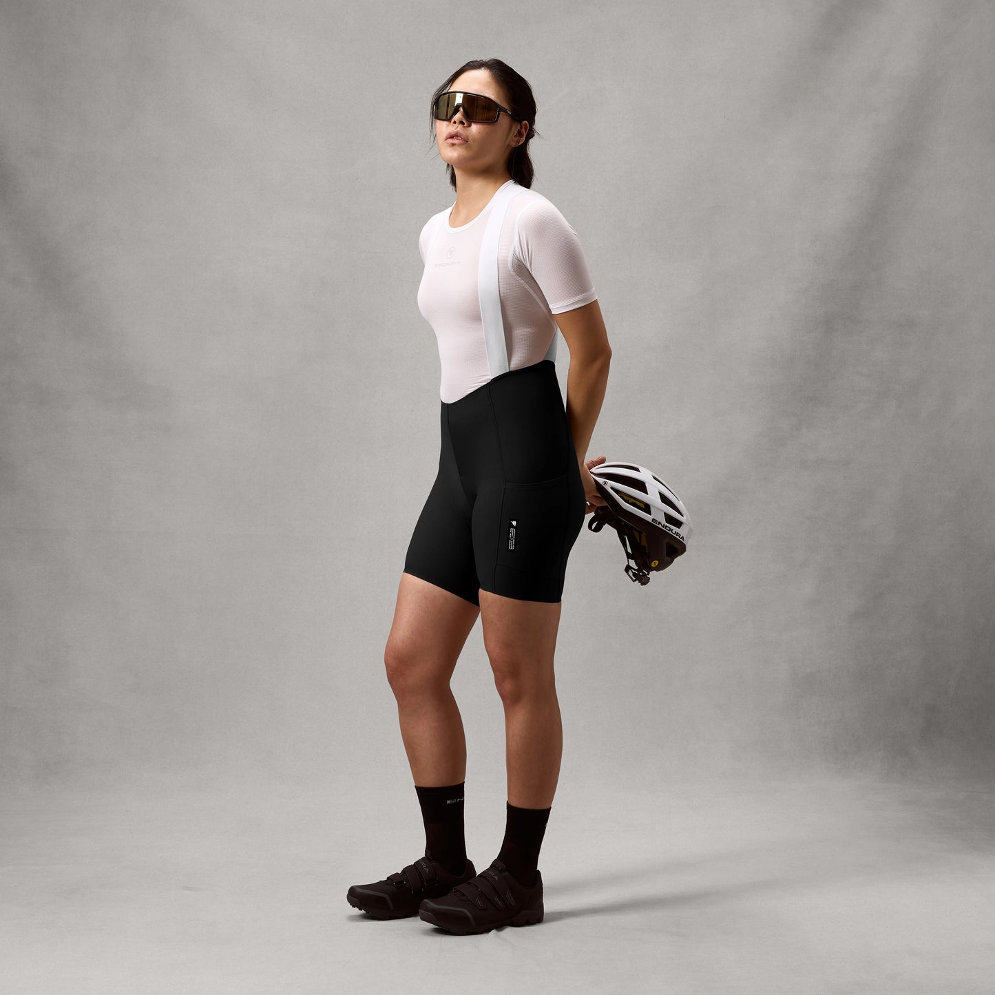 Women's ENDURA LOOP Bib Tight Black