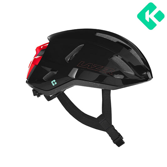 Kask szosowy LAZER SPHERE KINETICORE czarny/czerwony