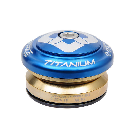 Zintegrowany Zestaw Sterowania PRIDE Ti45 Titanium iIS42 1"1/8 Niebieski