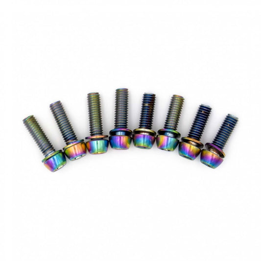 Zestaw śrub TITLE Mostek DM1 Oil Slick (x8)