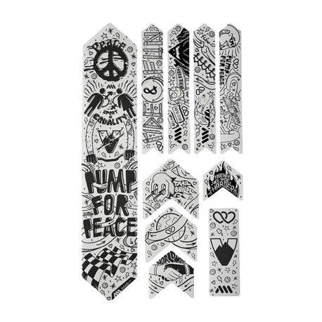 ALL MOUNTAIN STYLE EXTRA pompka do ochraniacza ramy Peace Frame Protector Black