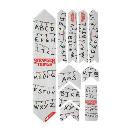Ochraniacz ramy ALL MOUNTAIN STYLE EXTRA Stranger Things Lights czarny