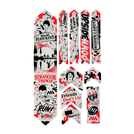 Ochraniacz ramy ALL MOUNTAIN STYLE EXTRA Stranger Things UpsideDown czarny