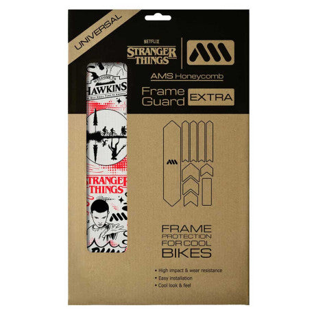 Ochraniacz ramy ALL MOUNTAIN STYLE EXTRA Stranger Things UpsideDown czarny