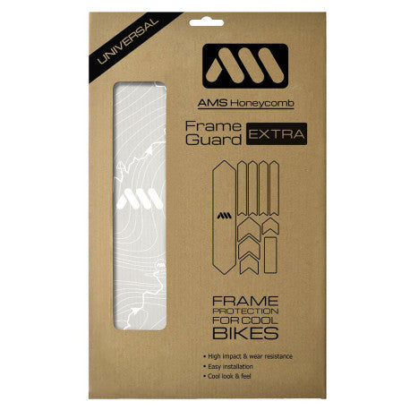 Przylepny ochraniacz ramy do szyn ALL MOUNTAIN STYLE EXTRA biały