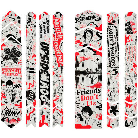 Ochraniacz na ramę ALL MOUNTAIN STYLE FULL Stranger Things UpsideDown czarny