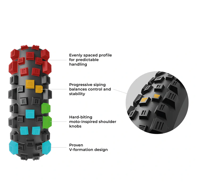 VITTORIA Martello 29x2.4 Trail Graphene 2.0 Tubeless Ready Soft Black/Beige tire