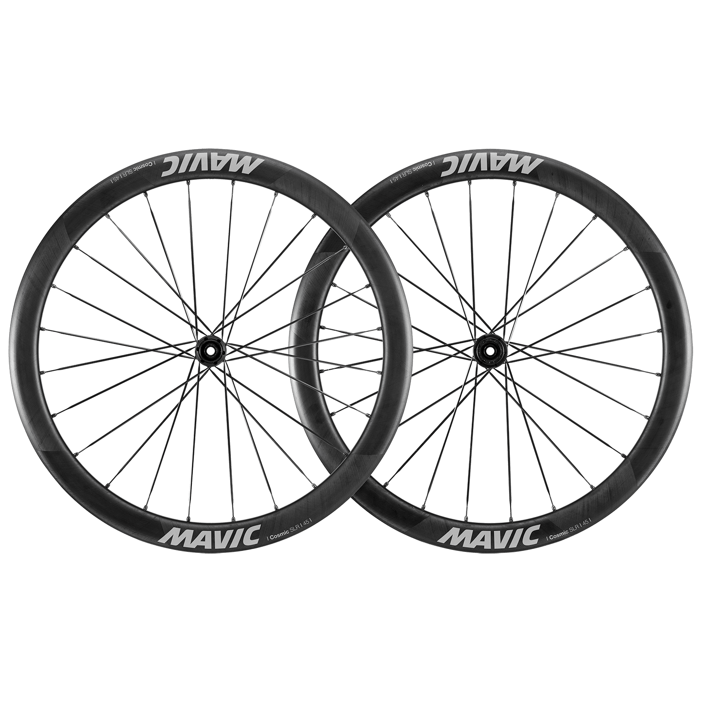 Para kół MAVIC COSMIC SLR 45 DISC 23 mm przystosowanych do jazdy bezdętkowej (centralna blokada)