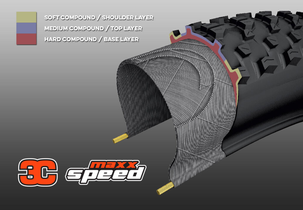 MAXXIS IKON 29x2.20 Exo 3C MaxxSpeed Tubeless Ready Miękka opona Tanwall