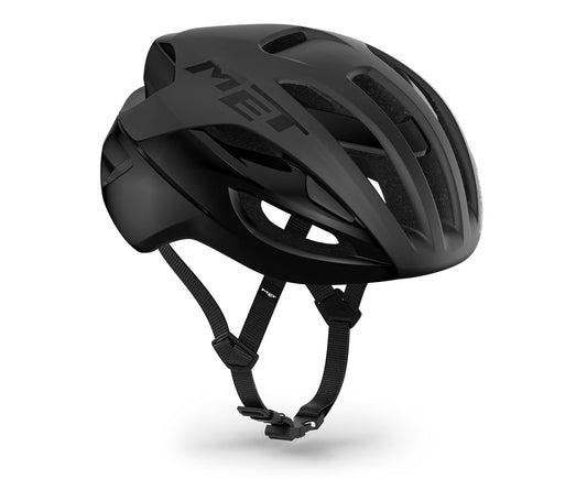 Kask szosowy MET RIVALE MIPS czarny matowy błyszczący