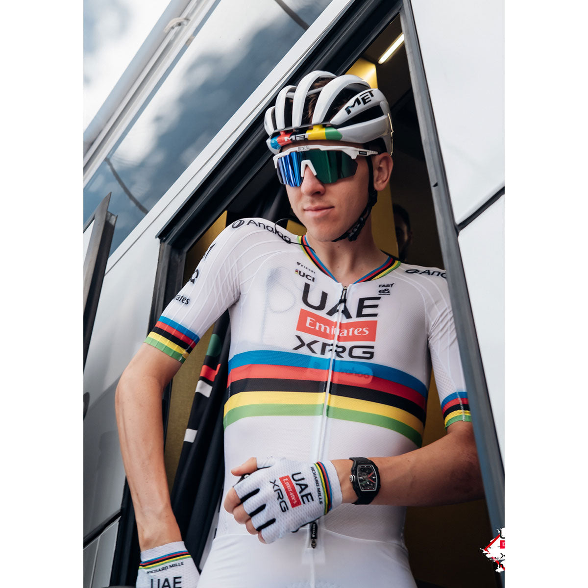 Kask MET TRENTA 3K CARBON LIMITED WORD CHAMPION 2026 biały