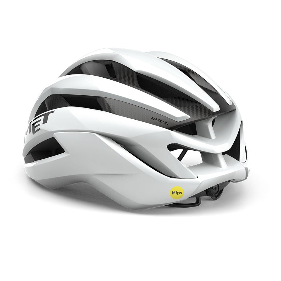 Kask szosowy MET TRENTA 3K CARBON biały