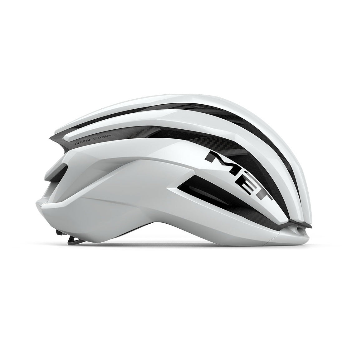 Kask szosowy MET TRENTA 3K CARBON biały