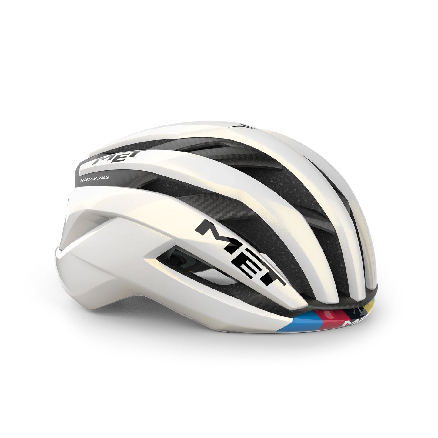 Kask MET TRENTA 3K CARBON LIMITED WORD CHAMPION 2026 biały