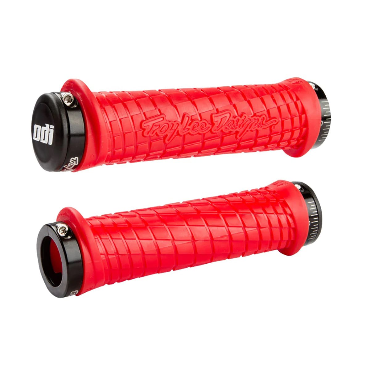 Chwyty ODI TROY LEE DESIGNS Lock-On 130 mm czerwone
