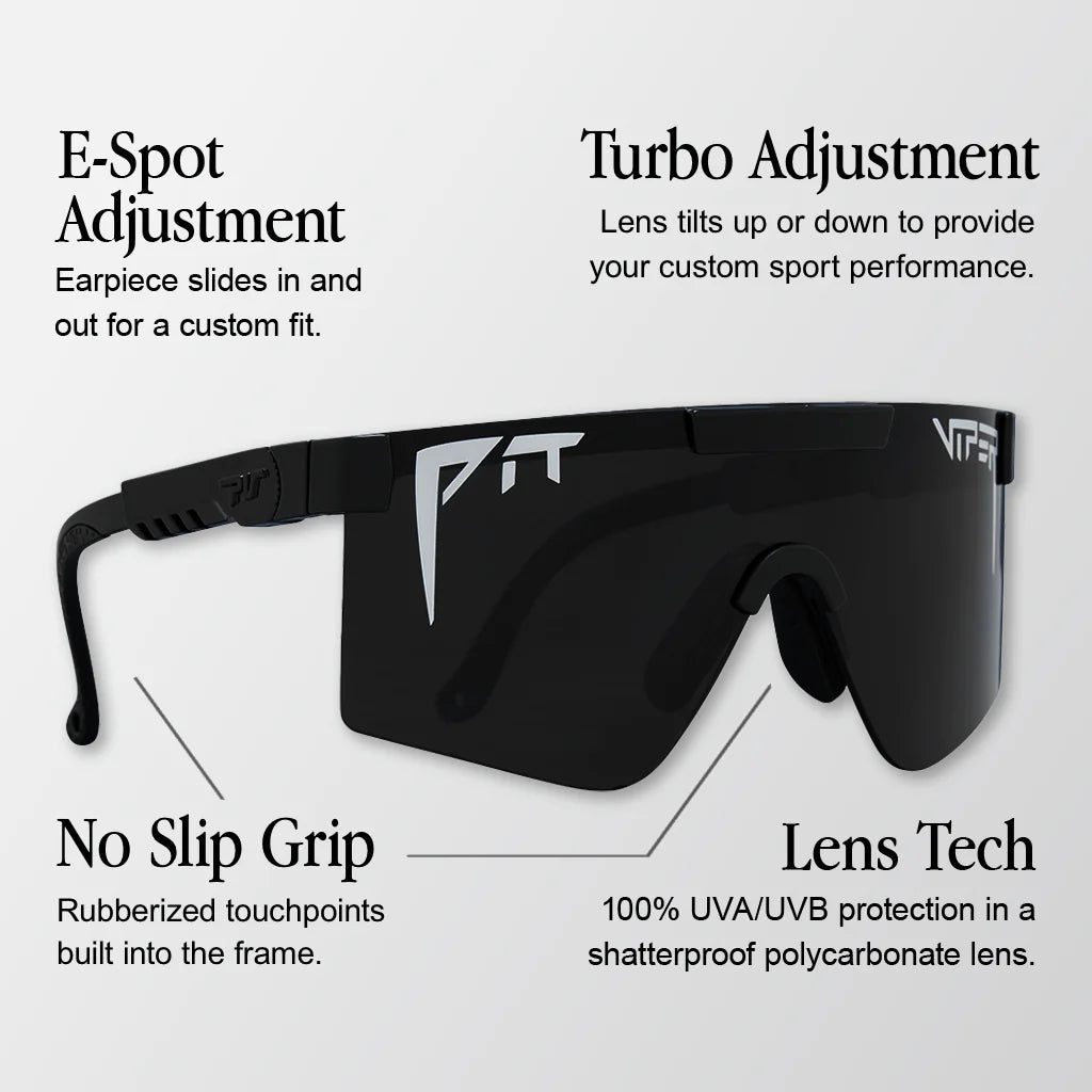 PIT VIPER THE PRIDE ORIGINAL 2.0 WIDE HDPV Polarized Rainbow Goggles