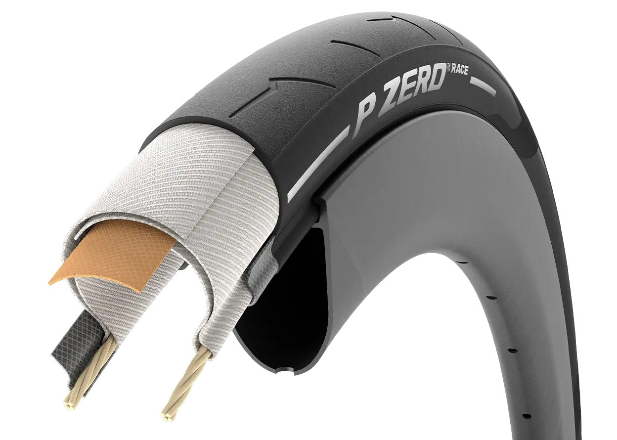 Opona PIRELLI P ZERO RACE 700x28c TubeType Gold