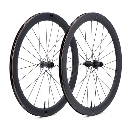 Pair of SCOM CORSA 50 Tubeless Ready Wheels (Center Lock)