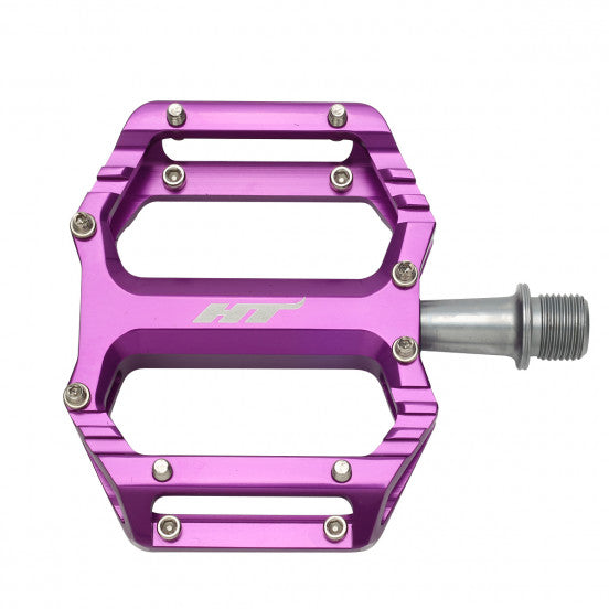 HT COMPONENTS AR09SX BMX flat pedals Purple