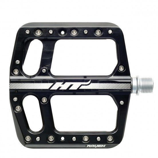 HT COMPONENTS RAVEN ANS 12 Flat Pedals Black