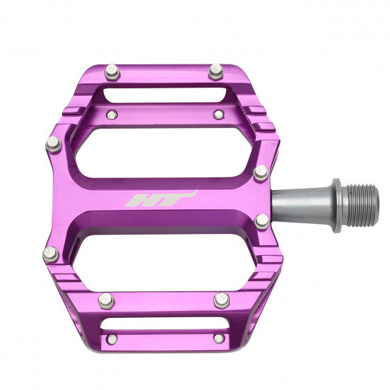 Płaskie pedały HT COMPONENTS AR09 Violet